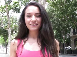 POV Teen Sex In Panties With A Fresh Brunette Chick