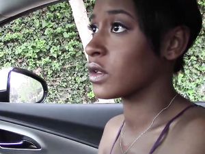 Black Teen Takes Cash To Fuck A Guy In A POV Clip