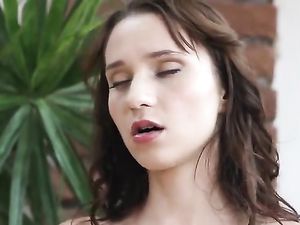 Porn Makes A Leggy Teen Babe Masturbate Erotically