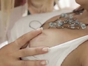 Teen Lesbian Couple Has The Most Beautiful Sex