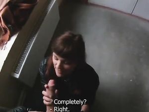 Big Dick Convinces The Slut To Have Naughty Public Sex