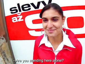 Money Gets Her Bending Over And Pounding On The Street