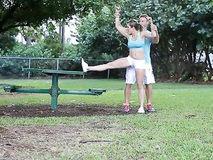 Hard Body Milf Finishes A Workout With A Fuck