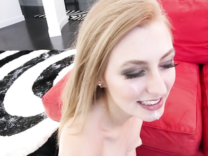 Big Butt Redhead In A Dress Filled With Fat Cock