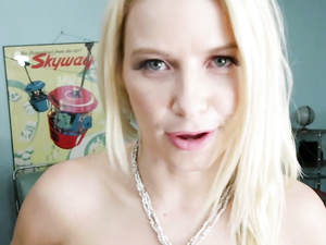 Sweet And Sexy Anikka Albrite Sucks Dick In Spandex Pants