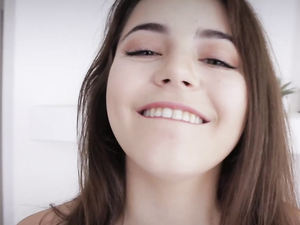 Tight Booty Teen In Bed To Suck A Cock